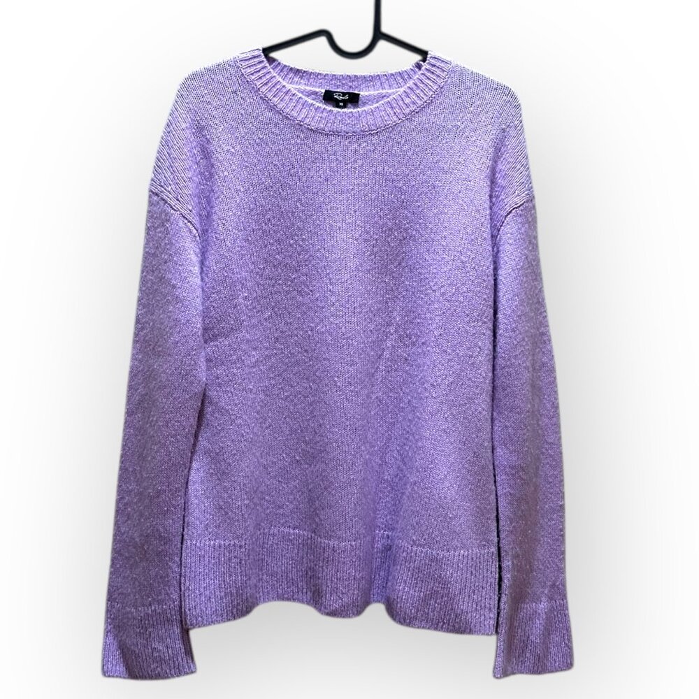 Rails Juno Sweater Cashmere Silk Wool Lavender Purple